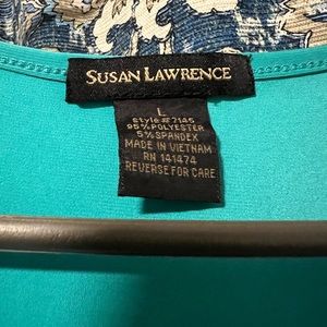 Blue top, Large, Susan Lawrence ,